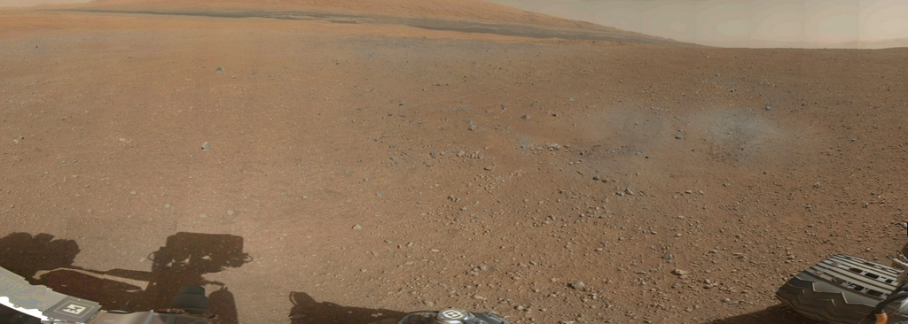 Photo de Mars par Curiosity