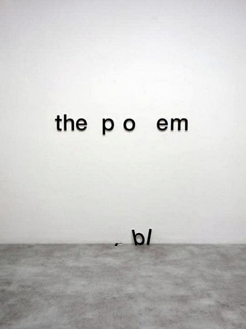 The poem - The problem